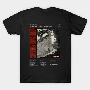 Sam Fender - Seventeen Going Under Tracklist Album T-Shirt